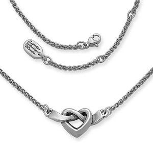 James Avery Heart Knot Necklace